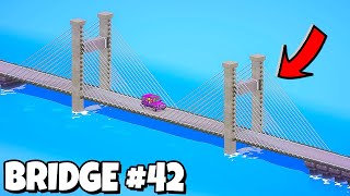 I recreated 100 REAL BRIDGES in Poly Bridge 3 [upl. by Anaujal]