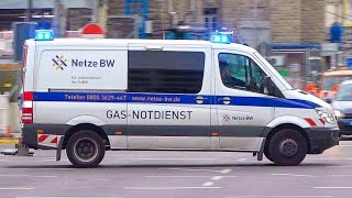 Selten zu Filmen Entstörfahrzeug Gasnotdienst Netze BW Stuttgart [upl. by Canty]