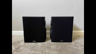 Paradigm ADP170 V2 Bipolar Bookshelf or Home Theater Surround Speakers [upl. by Nnylahs]