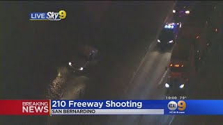 210 Freeway Shooting In San Bernardino [upl. by Hpeseoj]