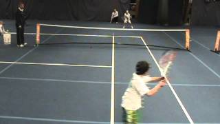 Best Tennis Point Ever  Under 8 UK Kent Mini Red Tennis Championship 2010 [upl. by Notxap165]