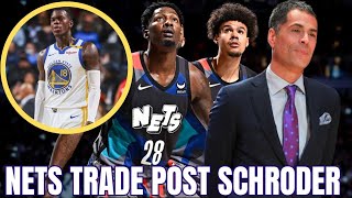 Lakers amp Nets Trade Post Dennis Schroder To Warriors [upl. by Birk]