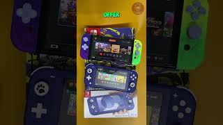 Nintendo Switch OLED vs Lite nintendoswitch nintendoswitch switch switcholed switchlite [upl. by Jarvey333]