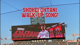 2022 SHOHEI OHTANI WALKUP SONG  大谷 翔平  2022 Angels Baseball [upl. by Husein102]