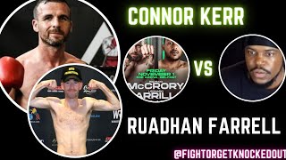 Contender Series Ruadhan Farrell x Connor Kerr LIVE BlowbyBlow Commentary 💯 [upl. by Gnilsia]