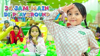 24 JAM LEIKA MAIN DI WAHANA SERU BANGET 😍 KOMPILASI VLOG 1 JAM LEIKA MAIN DI PLAYGROUND [upl. by Eirrak241]