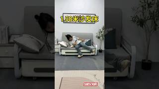 Double sofa bed spacious can sleep two adults subscribe support shorts like share follow [upl. by Adyaj]