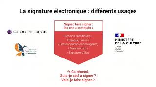 Webinaire quotSignature électronique comment faire le bon choix quot 21102021 [upl. by Saref]