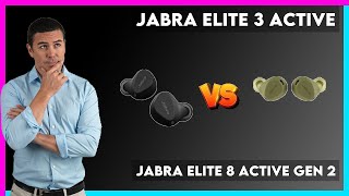 Jabra Elite 3 Active vs Jabra Elite 8 Active Gen 2 Comparison [upl. by Assirhc]