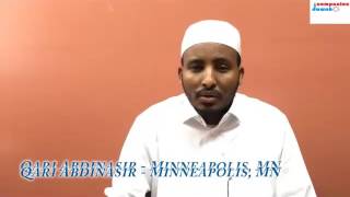 Beautiful Quran Recitation in Qiraaat Ibn Katheer  Qari Abdinasir [upl. by Dnamra]