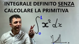 Integrale definito senza calcolare lintegrale indefinito Livello difficoltà alto Riemann [upl. by Selim]