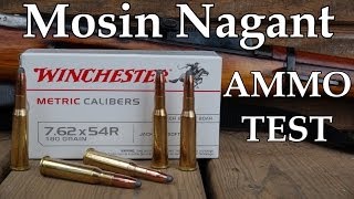 762 x 54R Mosin Nagant Winchester 180 gr Soft Point Ammo Review [upl. by Radie]