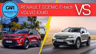 Renault Scenic ETech vs Volvo EX40 XC40 Recharge  2024  Detailed Comparison Review [upl. by Chadabe]