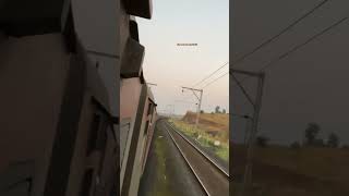 LHB Coaches Speed lhbcoaches lhb indianrailwayfanclub trainlover viralvideo shortsvideo [upl. by Parik]