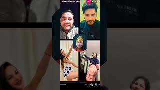 sonika Chandigarh live video  चूतड मटकाओ 🤣😅chintu kultana live viral instagram live sonika [upl. by Hennie]