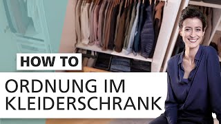 Kleiderschrank ordentlich einräumen 👚 How To INTERIYEAH Einrichten mit SEGMÜLLER [upl. by Alysoun]