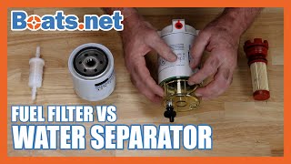 Fuel Filter vs Fuel Water Separator  Difference Between a Fuel Filter and Fuel Water Separator [upl. by Mattheus]