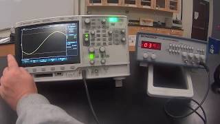 Introduction to the Oscilloscope Part A  Agilent 2002a [upl. by Hutchinson295]