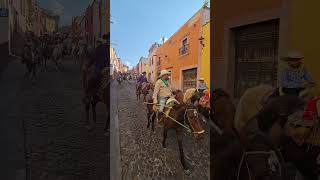 Tradicional Cabalgata a Terreros sanmigueldeallende Guanajuato mexico [upl. by Hctud965]