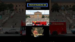 Streets of Philadelphia Bruce Springsteen 1993 Springsteen theboss [upl. by Guthrey]