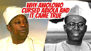 HOW AWOLOWOS CURSE CRUSHED NIGERIAS RICHEST BILLIONAIRE MKO ABIOLA [upl. by Leelahk]