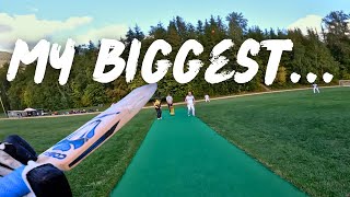 EPIC T20 Batting In The Canadian Mountains [upl. by Yeorgi]