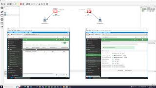 FortiGate GNS3 NSE4  How to configure a SitetoSite VPN [upl. by Rebak]