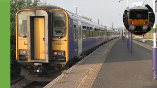 Trains at Rochdale [upl. by Aitercal255]