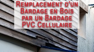 Bardage  remplacement du bois par un bardage en PVC cellulaire [upl. by Shapiro]