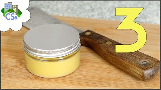 Crazy EASY Natural Beeswax Polish  3 Ingredients [upl. by Jonina]