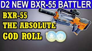 DESTINY 2 MUSTHAVE BEST Pulse Rifle God Roll BXR55 BATTLER For PVE amp PVP Season 18 [upl. by Guidotti239]