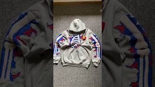 reworked skeleton hoodie  tiktok tommyseobj  ig everytomm upcyclefashion reworkedfashion [upl. by Ittam]