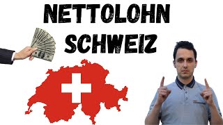 Nettolohn Schweiz 🇨🇭 BerechnungÜbersicht für alle Kantone inklTipps für die Nettolohnoptimierung🤑 [upl. by Reld485]