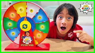 Spin the Mystery Wheel Challenge and Doing Whatever it Lands on with Ryan [upl. by Leesen]