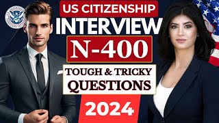 Real Interview of US Citizenship 2024 amp Oath Ceremony  N400 Naturalization Interview  USCIS [upl. by Odo]