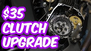 Z125 Upgrading Clutch for 35 [upl. by Nitneuq257]