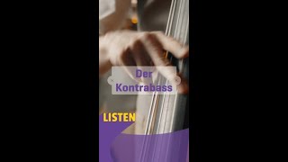 Listen  Kontrabass [upl. by Rufina]