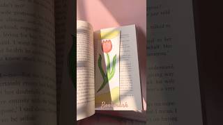 🌷bookmark tulip painting colours handmade [upl. by Hadeehsar]