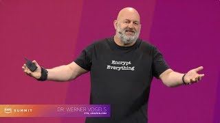 AWS Summit Series 2019  Santa Clara Keynote featuring Werner Vogels [upl. by Schaper]