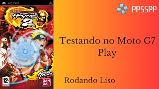 Naruto Ultimate Ninja Heroes 2  Testando no Moto G7 PLAY [upl. by Thorpe768]