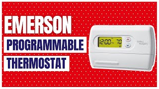 WhiteRodgers Emerson 1F80361 Programmable Thermostat [upl. by Neerroc915]