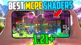 Top 5 NEW Best Shaders For Minecraft PE 121  Render Dragon Shaders For Mcpe [upl. by Hluchy]