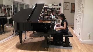 Liszt Consolations S 172 No 3 in DFlat Major play by Qianxun Nevaeh Hu [upl. by Weisman]