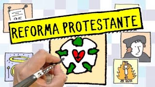 REFORMA PROTESTANTE E CONTRARREFORMA  História desenhada [upl. by Aldrich]