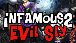 Infamous 2 Evil Sly Playthrough Ep4 quotDont mess That song Drummer Boyquot [upl. by Atilam]