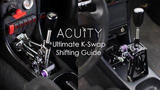 Ultimate KSwap Shifting Guide By Acuity Instruments K Swap Shifters Adapter Plates And More [upl. by Eissert]