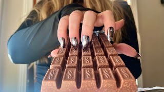 🍫Chocolate Scratching amp Tapping ASMR [upl. by Magnum123]