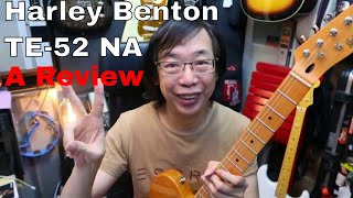 Harley Benton TE52 NA Telecaster A review [upl. by Maryl]