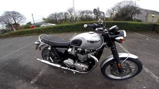 Triumph T120 Bonneville Test Ride [upl. by Emma]