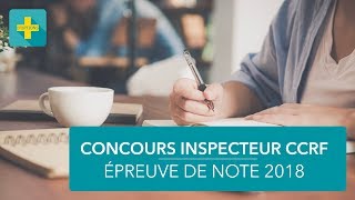 Annale corrigée de note de synthèse inspecteur CCRF [upl. by Ailaham152]